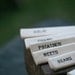 White Garden Markers / Garden Stakes