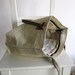 Ivory Croc Natural Leather Shoulder Bag