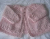 Little Fluffy Pink --------Baby Sweater