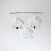 Rain Cloud Mobile Nursery Children Decor-Big Rain cloud mobile on branch-Neutral tones "I Love NY" by The Butter Flying.