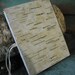 Birch bark covered journal or guest book, engraved for the woodland rustic nature home or wedding.