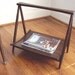 Nasco Mid Century Magazine Rack, Modern, Retro, Wood, Storage
