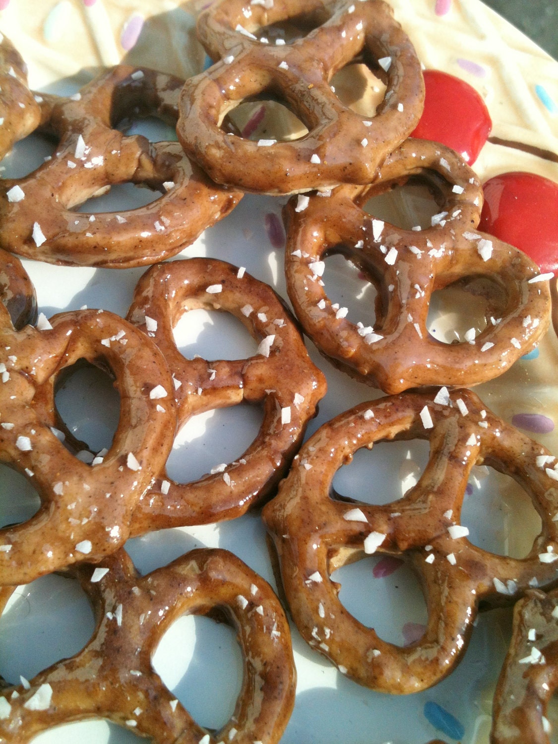 Father's Day Pretzel fridge magnet