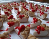 Magnets strawberry cheesecakes  8 Pieces