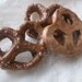 food, DIY supply Polymer clay Pretzels for 18inch dolls 6pc party theme