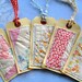 8 Vintage Quilt Gift Tags