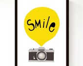 Smile (A3 Yellow)