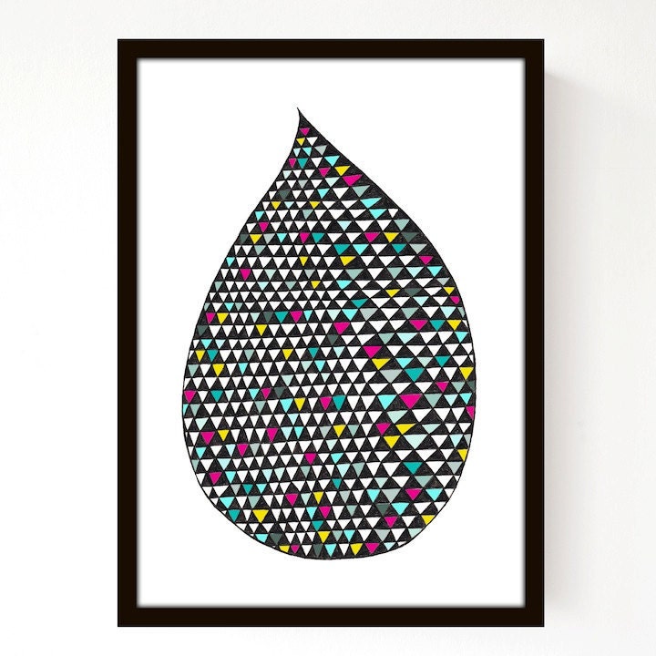 Big Drop (A4 White)