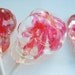Bloody skull lollipop favors - 6 pc. - MADE TO ORDER