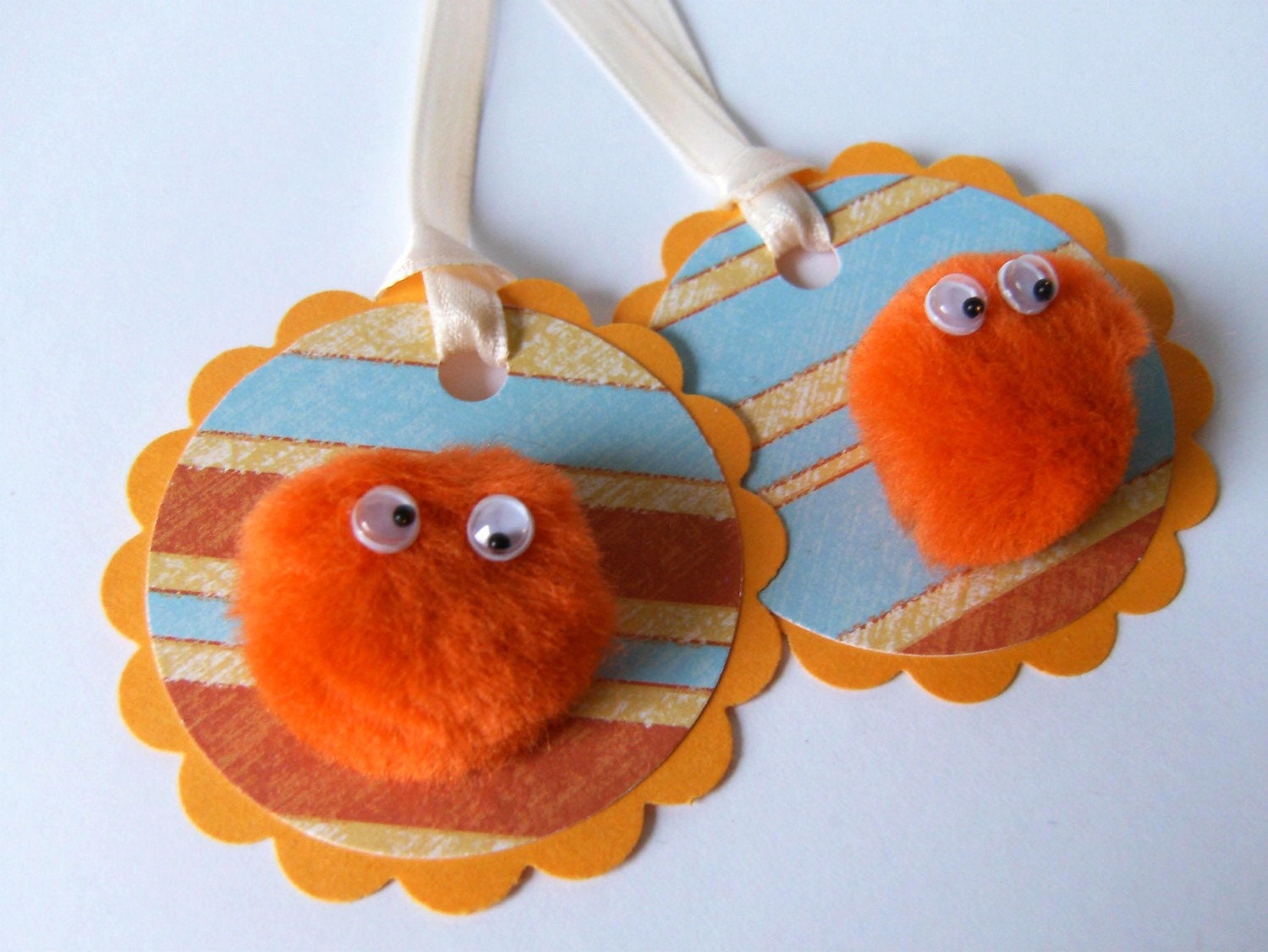 Gift Tags - Holiday - Birthday - Special Occasion - Warm Fuzzies (Set of 5)