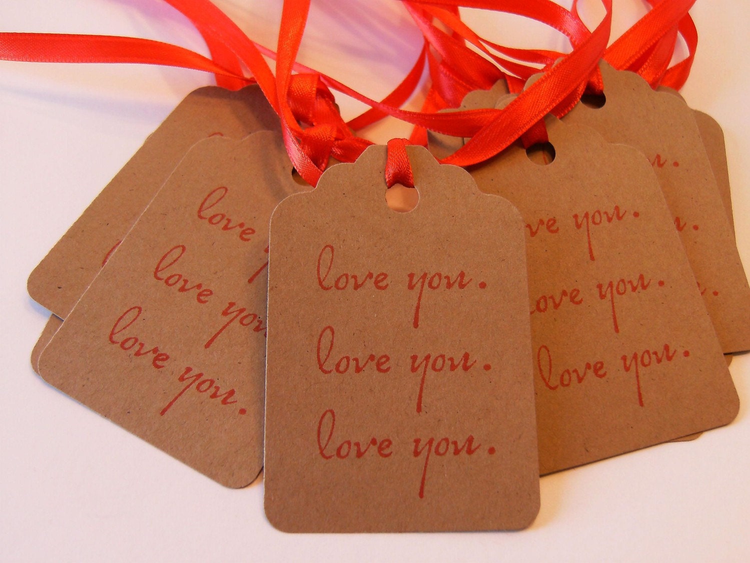 Gift Tags - Love You (Set of 10)