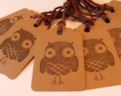 Gift Tags - All I Want Are Owls 2 (Set of 10)