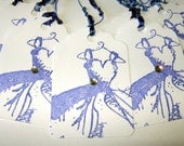 Gift Tags - Lilac Dress (Set of 8)