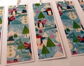 Christmas Bookmarks - Happy Holidays - Penguins (Set of 10)