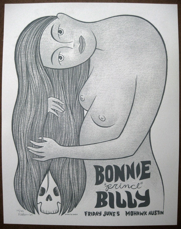 Bonnie Prince Billy Screenprinted Poster