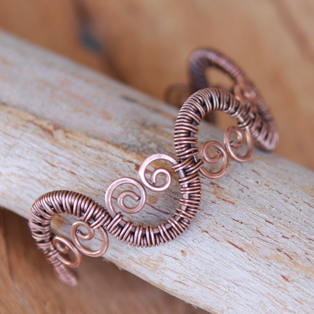 DIY Jewelry Tutorial - Woven Vine Bracelet - PDF