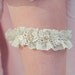 Taryn Garter, garter belt, beaded garter, Ships in 1 Month