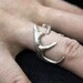 Sterling Silver Elk Antler Ring - Last One