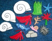 House for Hermit Crab flannel board felt board story