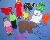 Brown Bear Flannel Board Story Set