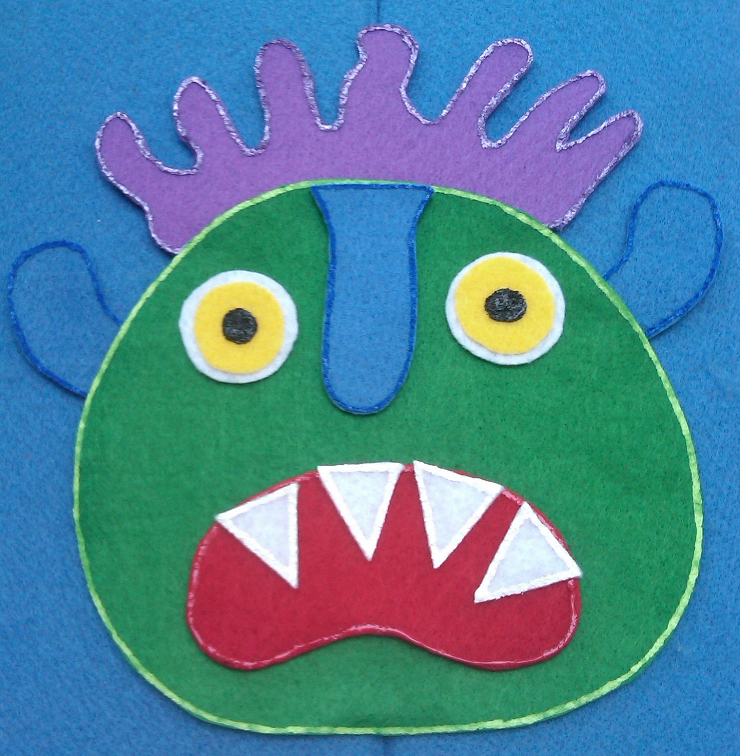 Go Away Big Green Monster Felt Board Flannel Board Story