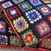Blanket Crochet Blanket, Granny Square, blanket, hand crocheted, handmade, bright colors