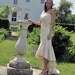 LIZ, Vintage Style Wedding Dress, Hollywood Glam, Mermaid Style, Asymmetric Style