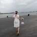 ANNA, Vintage Style Wedding Dress, super airy, v line in the front and back, knee length by SashCouture