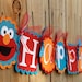 Happy Birthday-Turquoise Elmo
