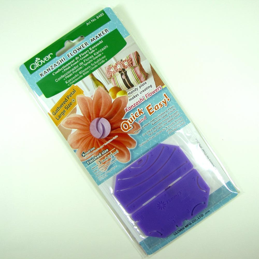 Clover Kanzashi Flower Maker Gathered Petal - Large 8485