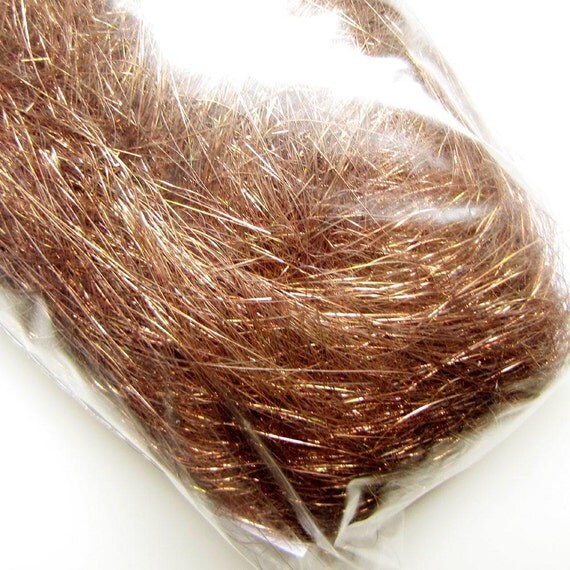 Angelina Hot Fix Fibers Straight Cut Metallic Copper Penny