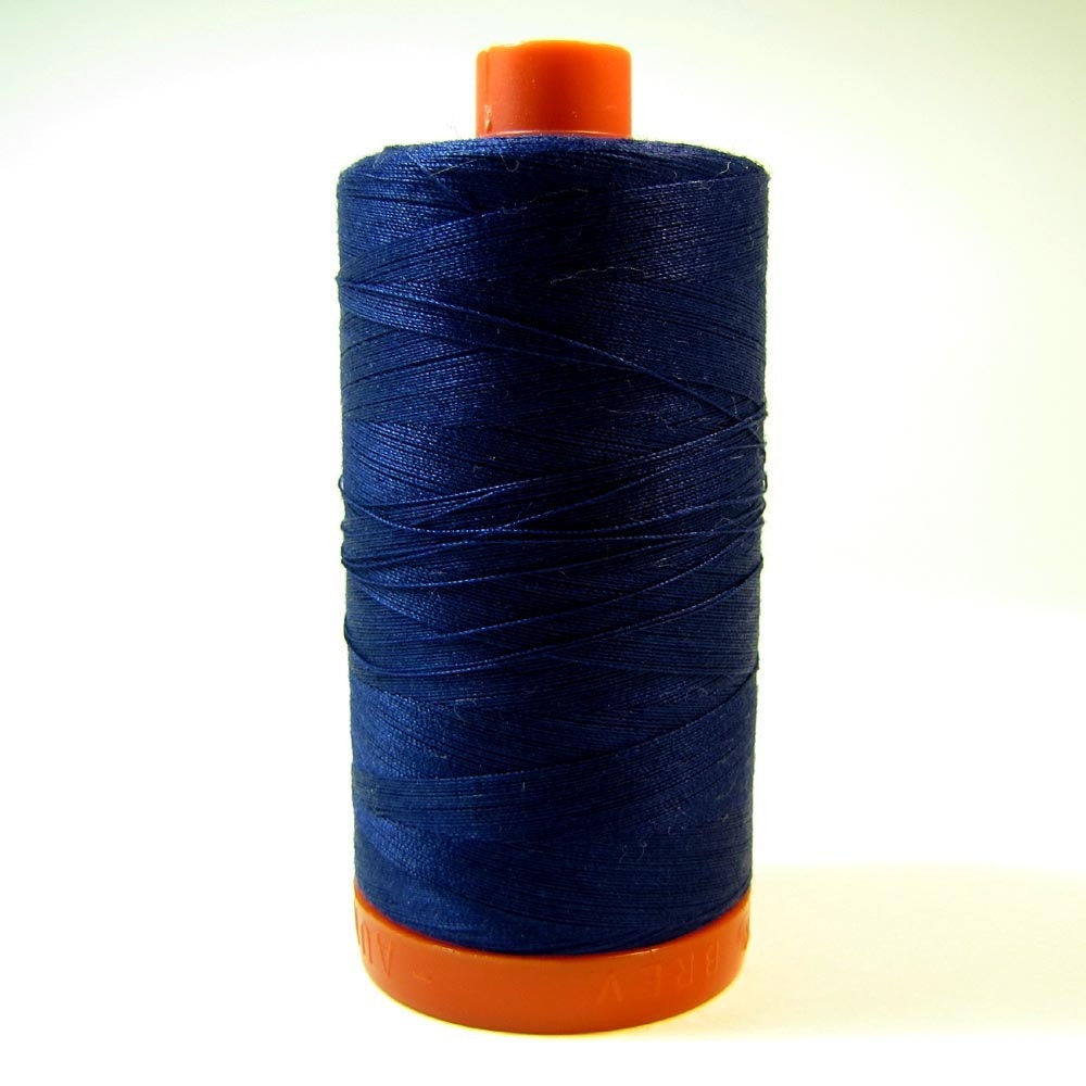 Aurifil Thread 2784 Navy Blue 50 Wt. Cotton Mako - 1422 Yd.