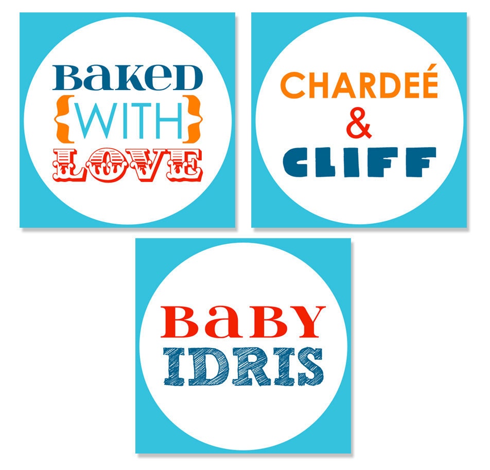 Baby Shower Cupcake Toppers - matches 10 fingers, 10 toes baby shower invitation (printable DIY file)