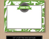 His and Her's Couples Shower - Coordinating Thank You Card, Printable file - Modern Tools