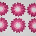 Set of 12 - Layering Daisy in 3 Shades of Pink and White