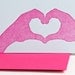 Handmade Heart, Letterpress Card