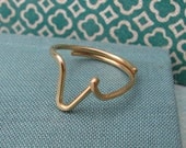 14k GF Custom Initial Ring-any initial available