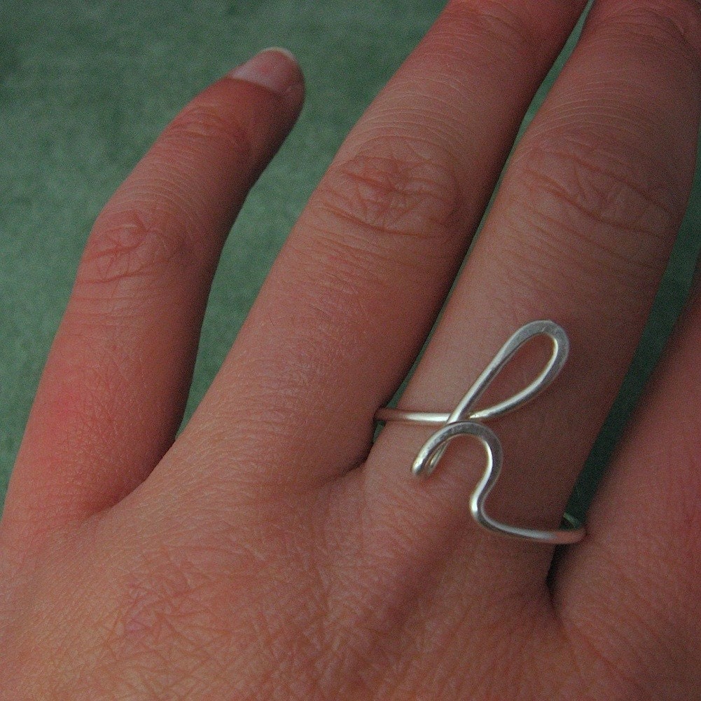 Custom Initial Ring-any initial available