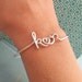 Two Lovers Bracelet in Sterling silver