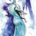the snow queen original 12x16 painting