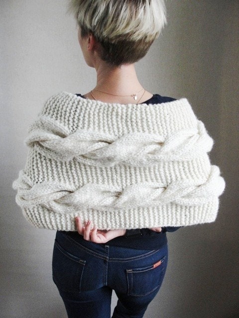 IVORY CREATIVE STOLE-Real Soft-Real Quality-Ready to ship-A Beautiful Gift shawl-scarf