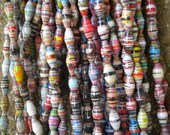 Magazine Color Paper Beads
