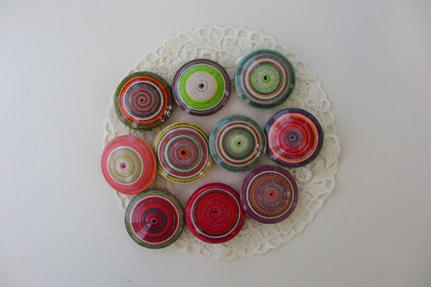 Large Saucer Beads