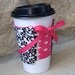 Black Spring Flowers Cuff Cover Sleeve Corset Cup