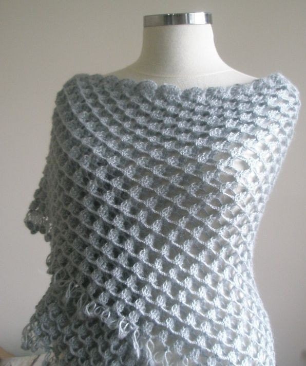 grey shawl