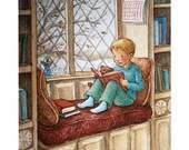 The Library Art Print