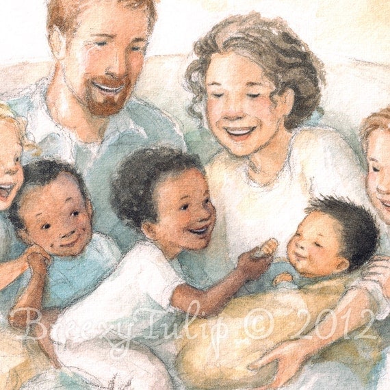 For This Child We Prayed - Art Print