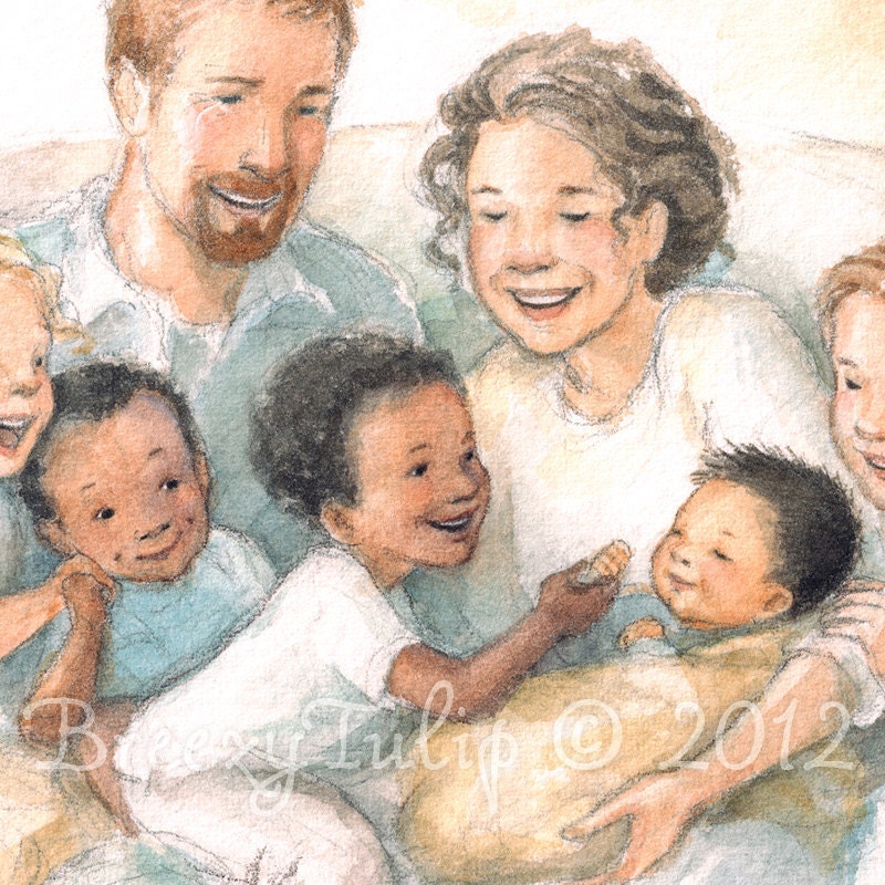 For This Child We Prayed - Art Print