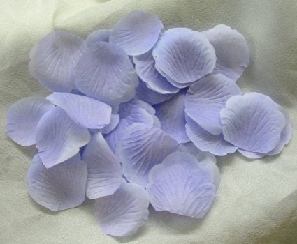 100 Lilac ARTIFICIAL SILK Rose PETALS for Wedding Decorations