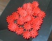 100 Red Artificial Silk Daisy Flower Petals